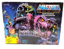 Raro 1983 Vintage Mattel He-Man Masters Of The Universe SNAKE MOUNTAIN in scatola