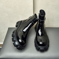 Scarpa spessa suola uomo zip
