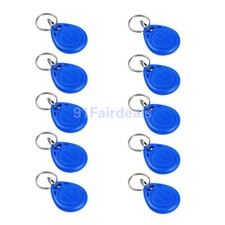 10Pcs RFID Key Fobs UID