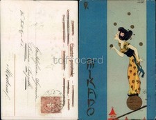 LIBERTY ART NOUVEAU-AUTORE KIRCHNER-GIAPPONE GEISHA-C94-78