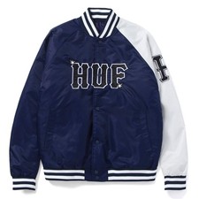 Giacca da baseball in raso HUF