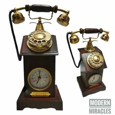 Telefono vintage in legno