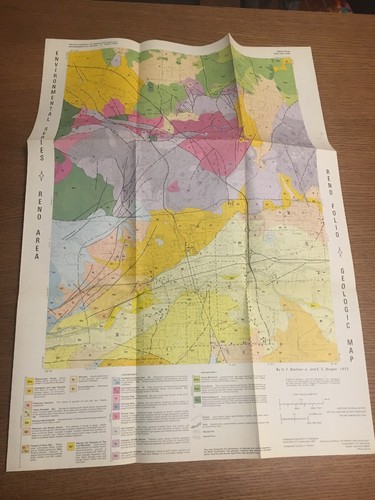 Mappa geologica reno folio - geologica,
