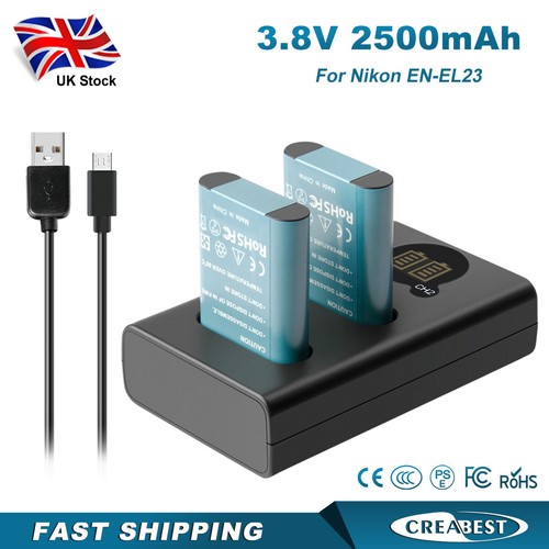 2500mah el23 batteria e - 2x,