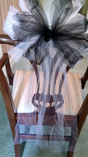 Fiocchi bianco e nero - ,