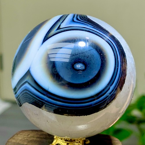 Sfera agata strisce - di,