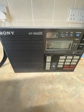 Sony ICF-7600D radio
