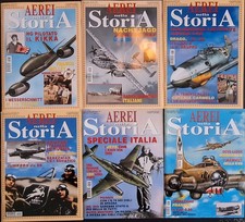 Aerei nella storia - 2009 Riviste Delta Editrice, 6 fascicoli dal n. 64 al n.69