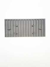 REFRATTARIO GHISA PARTE ALTA FOCOLARE STUFA NORDICA 1130272 misure 39,5x17,3 