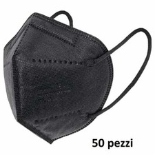 50 Mascherine Ffp2 Nere