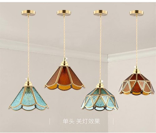 Lampada sospensione vetro - a,
