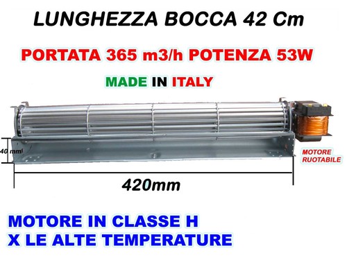 Ventola tangenziale per stufe - ventola,