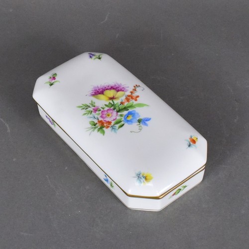 Herend bouquet saxe scatola - herend,