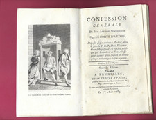 1789 REVOLUTION Confession