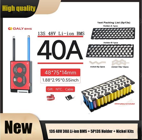 Daly 13s 48v 30a ion - 13s, bms