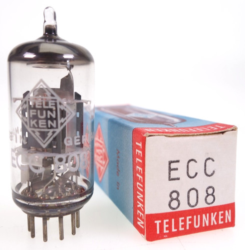Ecc808 telefunken röhre tubo - telefunken,