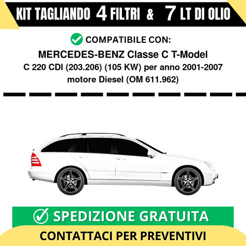 Tagliando per mercedes benz - tagliando, mercedes-benz