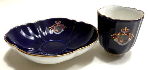 Antica tazza piattino - tazza, e