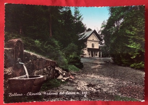 Bella cartolina bolbeno - cartolina,