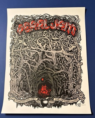 Poster concerto pearl jam - pearl, 2009