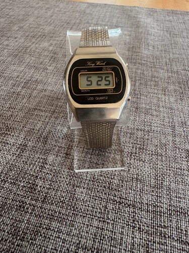 King watch lcd - watch, vintage