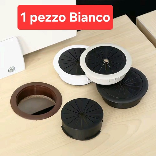 Passacavi gomma bianco - 1,