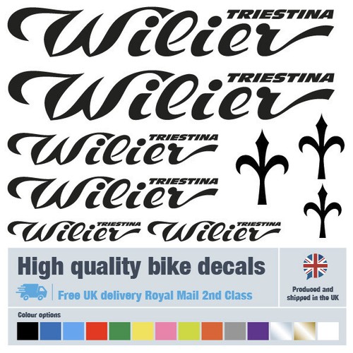 Etichette decalcomanie bici