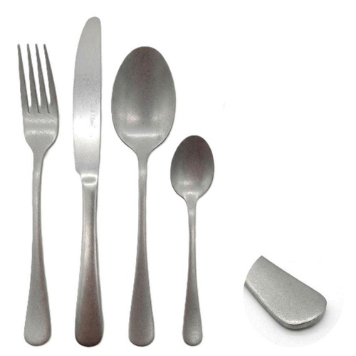 Set posate acciaio inox - set,