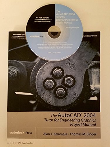 Autocad 2004 tutor for - autocad,