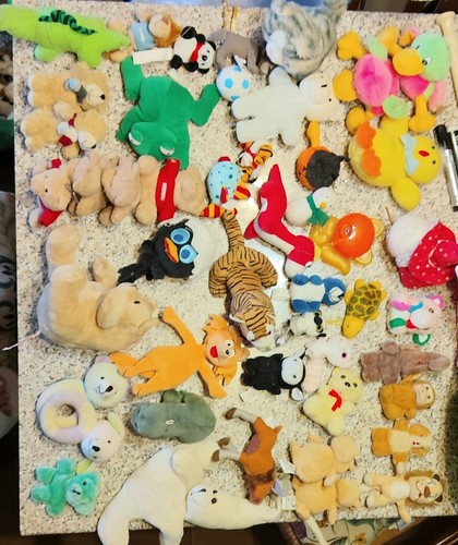 Lotto peluche animaletti e - 47,