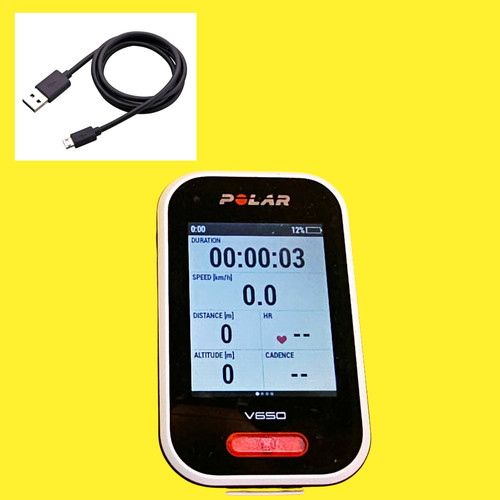 Polar v650 gps cycling - 2.8",