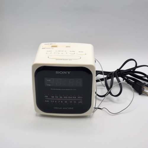 Sony dream machine - sony, icf‐c122