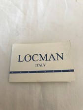 LOCMAN Italy Certificato di Garanzia Mai usata