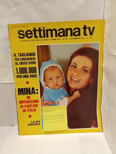 Settimana 1970 - tv,