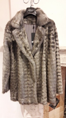 Pelliccia ecologica giacca - , con
