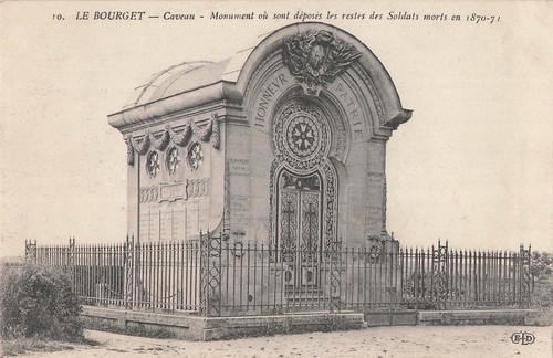 Bourget caveau monument - 95,