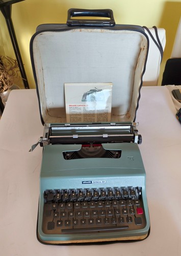 Macchina scrivere olivetti - scrivere,