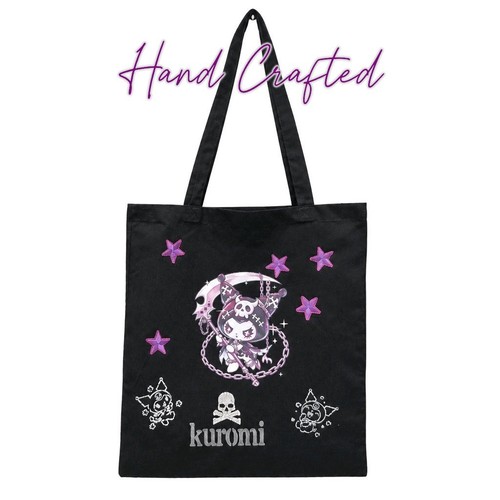 Borsa tote nera cotone - nera,