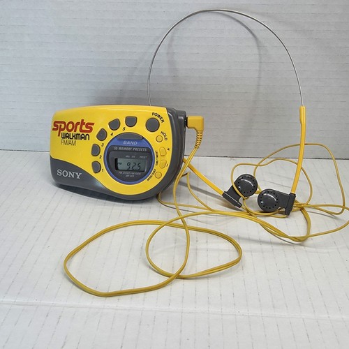 Sony sports walkman radio - walkman,