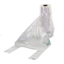 Rotoli shopper biodegradabili 23X50 / 30X60 buste a Rotolo con manico ortofrutta