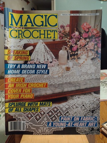 Magic crochet feb 1989 - #58,