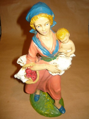 Presepe statuina cartapesta - presepe,