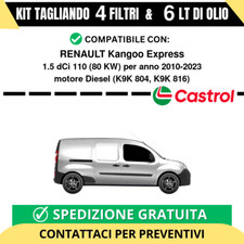 Tagliando per renault kangoo - tagliando,