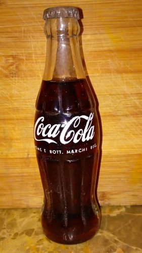Antica vintage bottiglia coca - bottiglia,