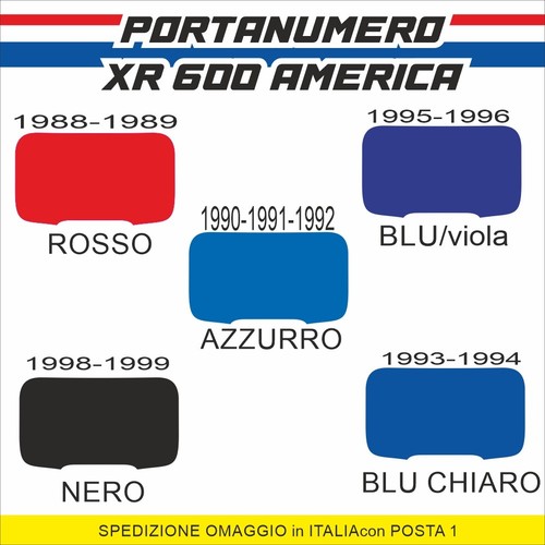 Adesivo honda portafaro ufo - xr,