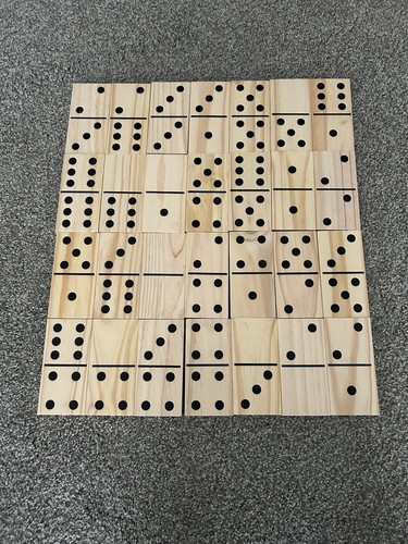 Set domino legno gigante - set,