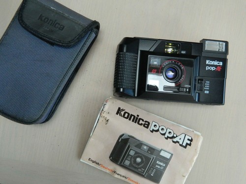 Konica pop 35mm fotocamera - konica,