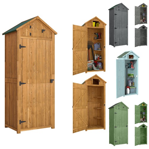 Outsunny armadio giardino - armadio, da
