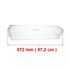 Balconcino Porta Bottiglie Ripiano Frigorifero 572 x 126 x 100 mm Bosch Siemens