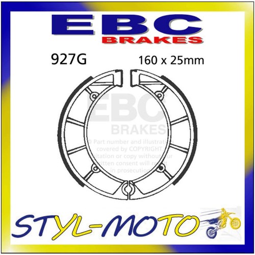 927g ganasce posteriori ebc - ganasce,